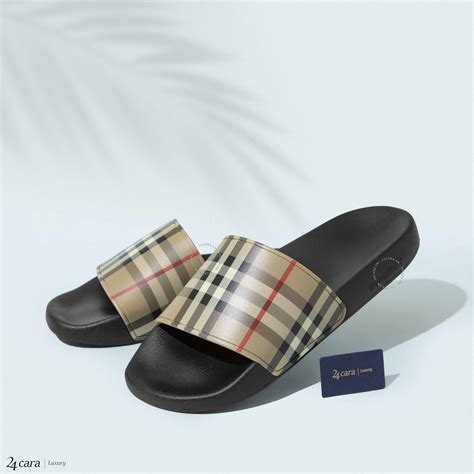 burberry slides - black|burberry vintage slides.